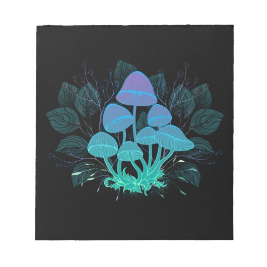 茂みの中のトアドストール ノートパッド (正面)