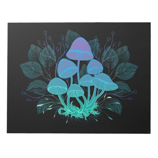 茂みの中のトアドストール ノートパッド (正面)