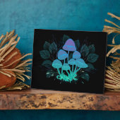 茂みの中のトアドストール フォトプラーク (側面)