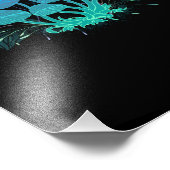 茂みの中のトアドストール フォトプリント (角)