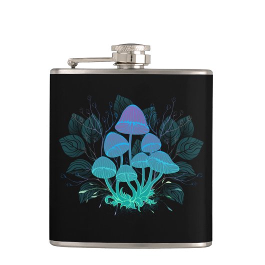 茂みの中のトアドストール フラスク (正面)