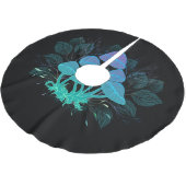 茂みの中のトアドストール ブラッシュドポリエステルツリースカート (アングル)