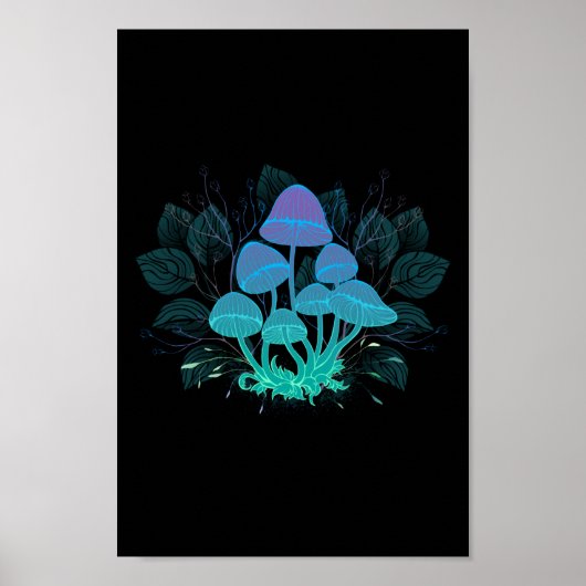 茂みの中のトアドストール ポスター (正面)