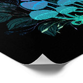 茂みの中のトアドストール ポスター (角)