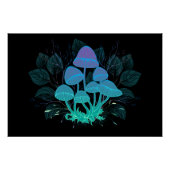 茂みの中のトアドストール ポスター (正面)