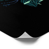 茂みの中のトアドストール ポスター (角)