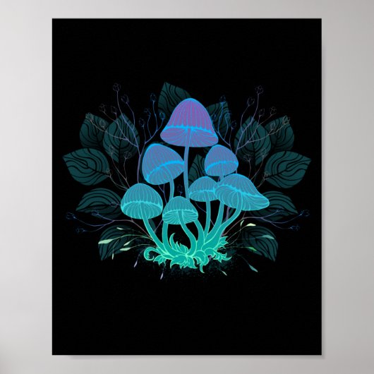 茂みの中のトアドストール ポスター (正面)