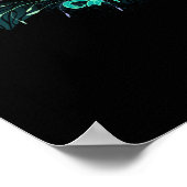 茂みの中のトアドストール ポスター (角)