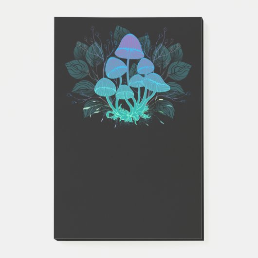 茂みの中のトアドストール ポストイット (正面)