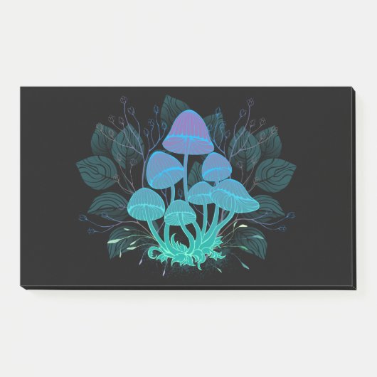 茂みの中のトアドストール ポストイット (正面)