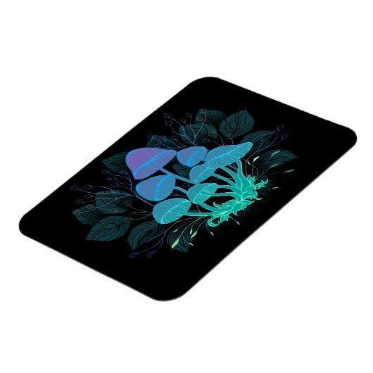 茂みの中のトアドストール マグネット (左側)