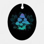 茂みの中のトアドストール メタルオーナメント (正面)