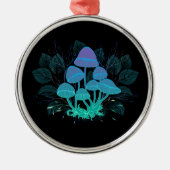 茂みの中のトアドストール メタルオーナメント (正面)