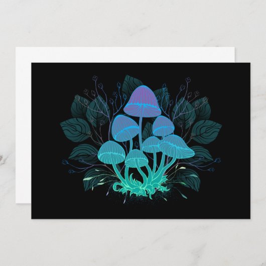 茂みの中のトアドストール メニュー (正面/裏面)