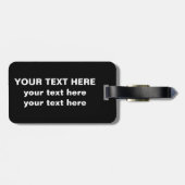 茂みの中のトアドストール ラゲッジタグ (裏面横)