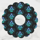 茂みの中のトアドストール ワイングラスタグ (裏面)