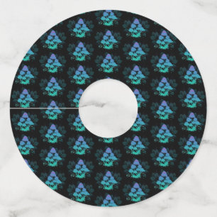 茂みの中のトアドストール ワイングラスタグ