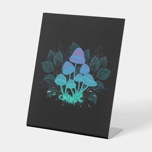 茂みの中のトアドストール 台座サイン (正面)