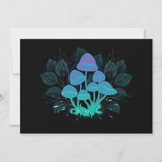 茂みの中のトアドストール 招待状 (正面)