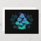 茂みの中のトアドストール 招待状 (正面/裏面)