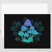 茂みの中のトアドストール 招待状 (正面/裏面)