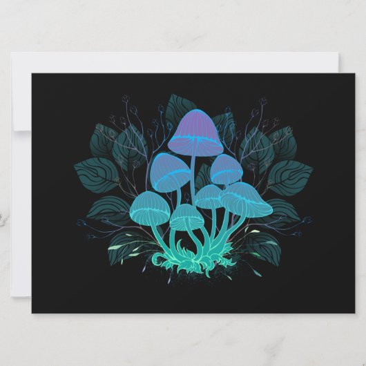 茂みの中のトアドストール 招待状 (正面)