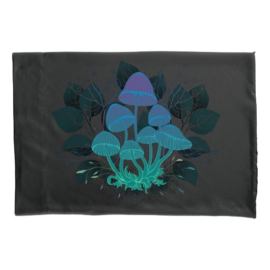 茂みの中のトアドストール 枕カバー (正面)