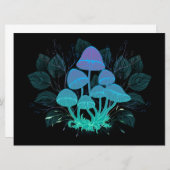 茂みの中のトアドストール 案内状 (正面/裏面)