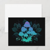 茂みの中のトアドストール 案内状 (正面/裏面)