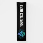 茂みの中のトアドストール 横断幕 (縦)