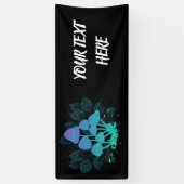 茂みの中のトアドストール 横断幕 (縦)