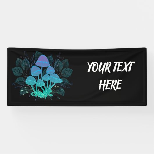 茂みの中のトアドストール 横断幕 (横)