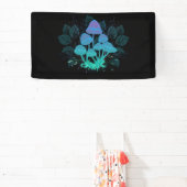 茂みの中のトアドストール 横断幕 (インサイチュ)