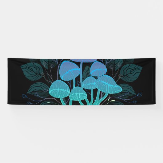 茂みの中のトアドストール 横断幕 (横)