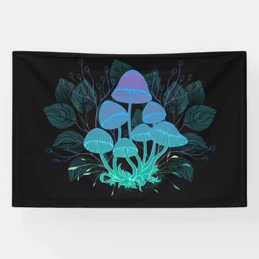 茂みの中のトアドストール 横断幕 (横)