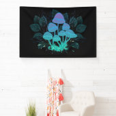 茂みの中のトアドストール 横断幕 (インサイチュ)