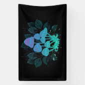 茂みの中のトアドストール 横断幕 (縦)