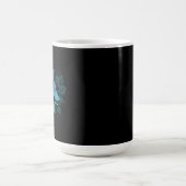 茂みの中の毒キノコ コーヒーマグカップ (中央)