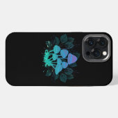 茂みの中の毒キノコ iPhoneケース (裏面横)