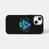 茂みの中の毒キノコ iPhoneケース (裏面横)