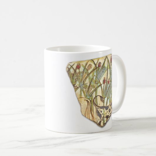 茂みの中の球根 コーヒーマグカップ (正面右)
