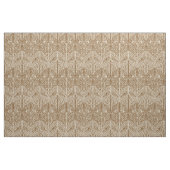 茂みの中の鳥、まろやかな茶色 ファブリック (ヤード)