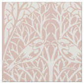 茂みの中の鳥、ソフト赤面 ファブリック (クローズアップ)