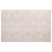 茂みの中の鳥、ソフト赤面 ファブリック (ファットクウォーター)