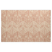 茂みの中の鳥、砂漠の花の色 ファブリック (ファットクウォーター)