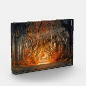 茂みを抜ける秋 フォトブロック (左)