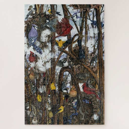 茂みパズル ジグソーパズル (縦)