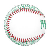 茂城グリーン魔法野球 野球ボール (正面左)