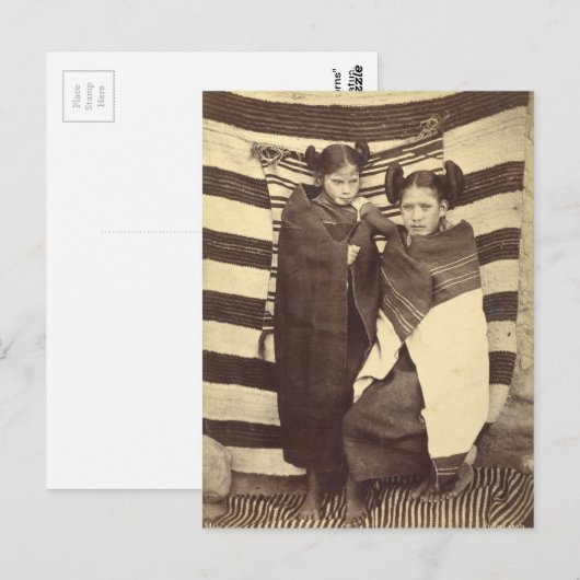 茂木女子, 1879 ポストカード (正面/裏面)