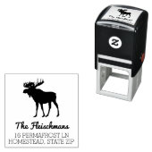 茂瀬素朴 |ファミリカスタムー名差出人住所 セルフインキングスタンプ (インサイチュ)